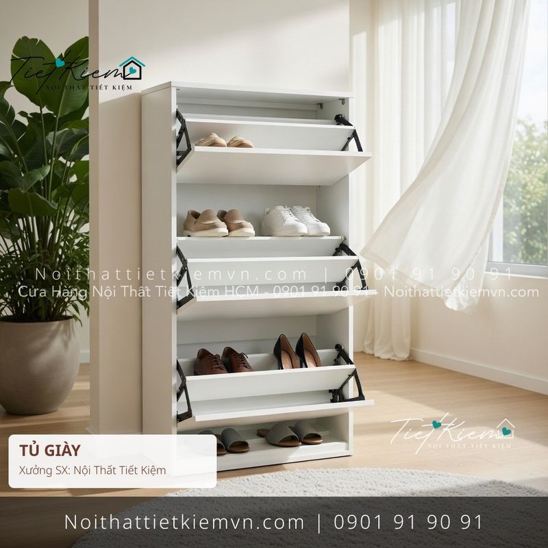 Tủ Giày đẹp giá rẻ tại Nội Thất Tiết Kiệm HCM top 52 các mẫu tủ giầy cánh mở nhỏ gọn cho khách sạn giá rẻ - Tủ Giày - Nội Thất Tiết Kiệm