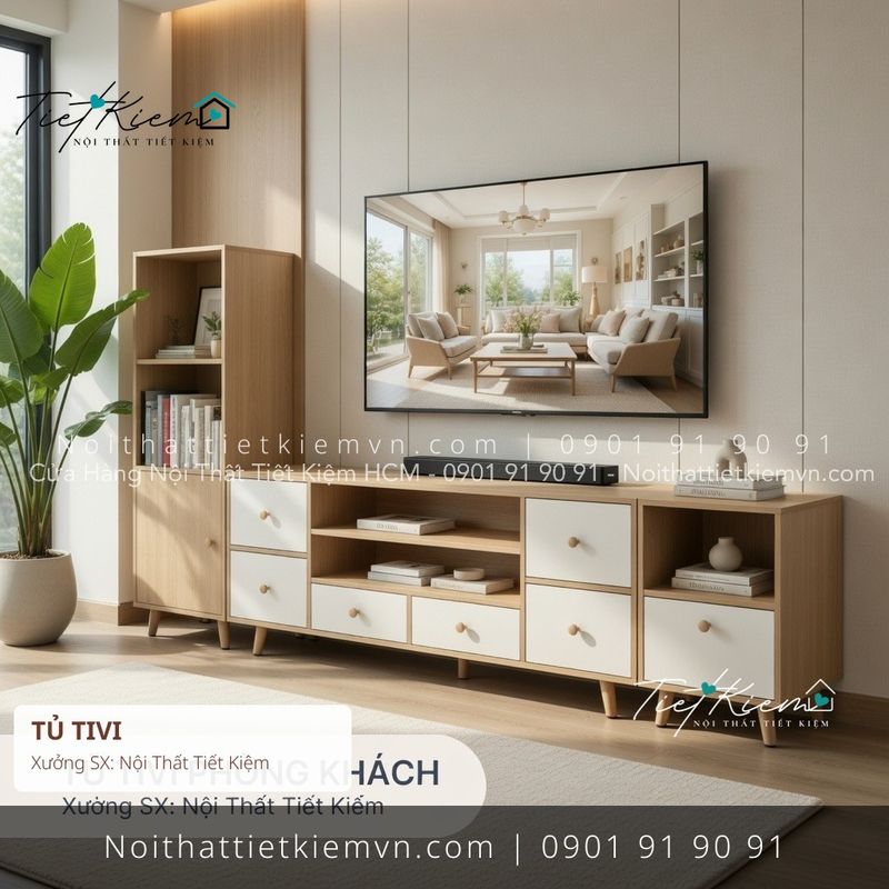 top 52 các mẫu tủ tivi thông minh đen đẹp giá rẻ - Kệ Tủ Tivi - Nội Thất Tiết Kiệm