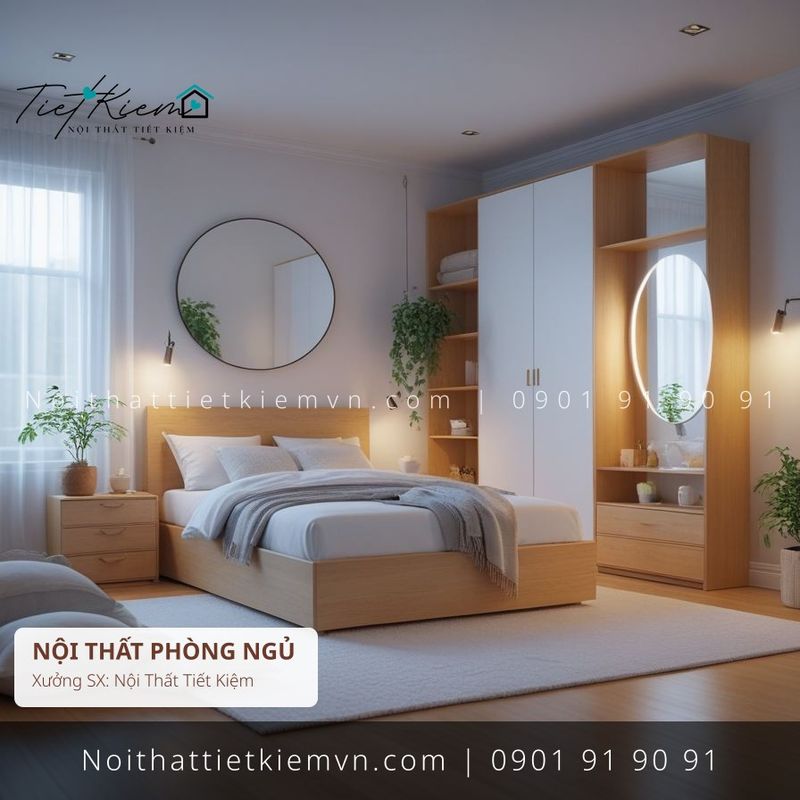 top 79 các mẫu giường gỗ Scandinavian hiện đại giá rẻ - Giường Ngủ - Nội Thất Tiết Kiệm