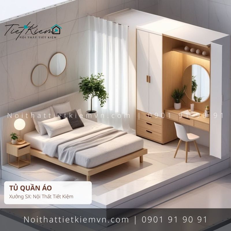 top 79 các mẫu tủ quần áo cửa kính quận 3 giá rẻ - Tủ Quần Áo - Nội Thất Tiết Kiệm