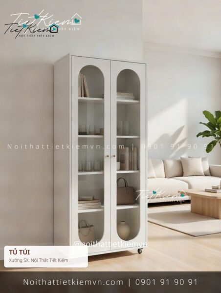 top 79 các mẫu tủ túi trưng bày cửa lùa cho chung cư giá rẻ 1 Tủ Túi Nội Thất Tiết Kiệm HCM