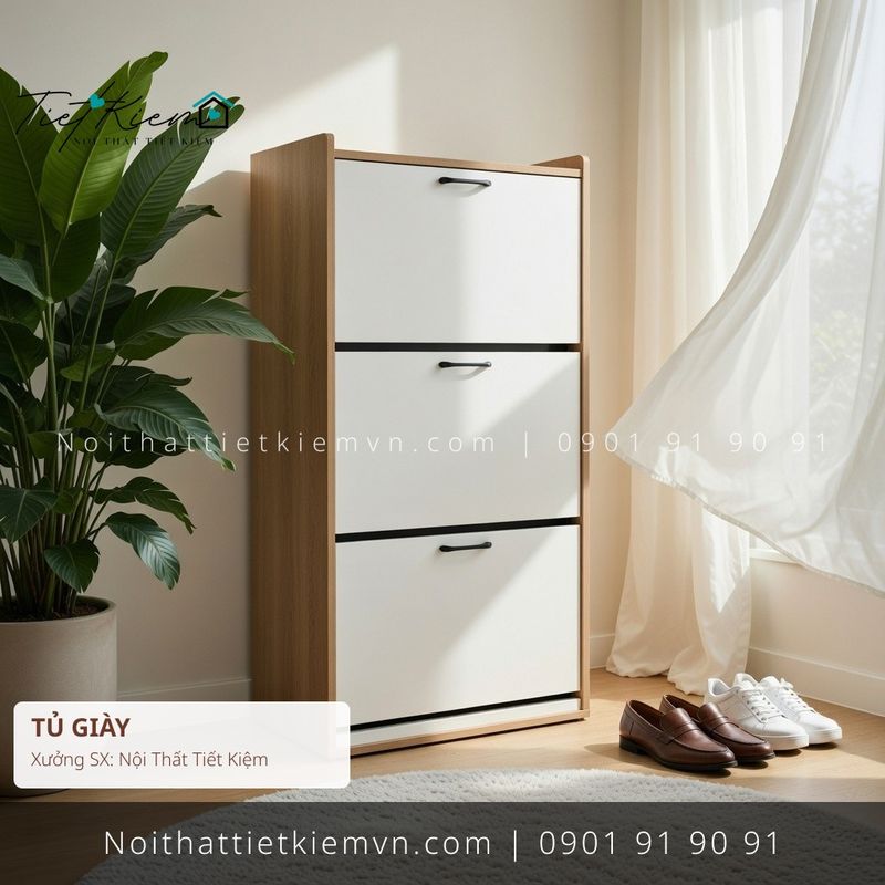 Tủ Giày đẹp giá rẻ tại Nội Thất Tiết Kiệm HCM top 79 tủ giầy cửa lùa cho nhà phố giá rẻ - Tủ Giày - Nội Thất Tiết Kiệm