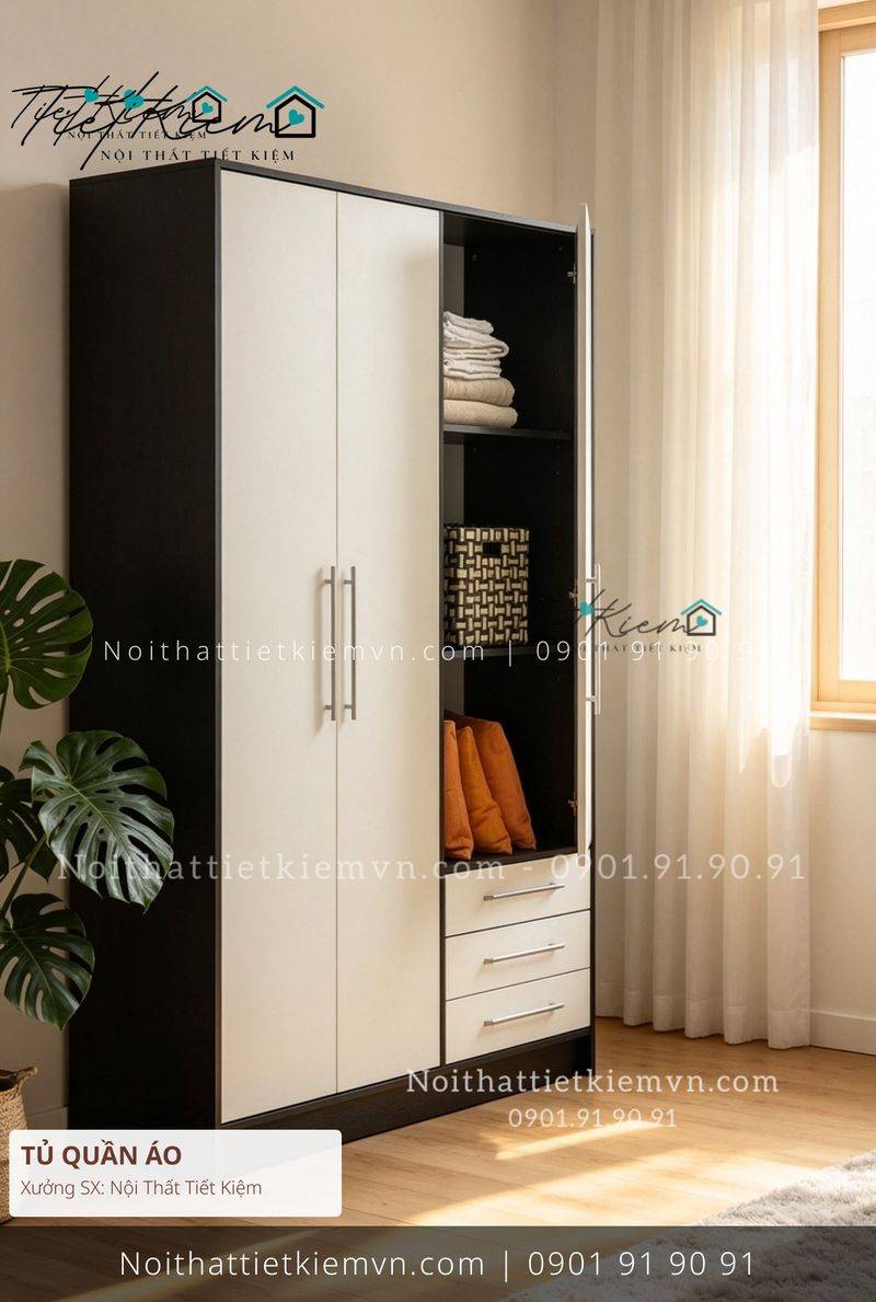 top 79 tủ quần áo thông minh chung cư đẽp giá rẻ - Tủ Quần Áo - Nội Thất Tiết Kiệm