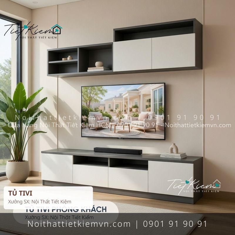top 79 tủ tivi nhỏ gọn màu sồi cho chung cư giá rẻ - Kệ Tủ Tivi - Nội Thất Tiết Kiệm