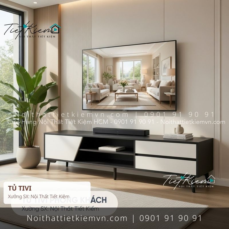 top 79 tủ tivi treo tường sang đẹp giá rẻ - Kệ Tủ Tivi - Nội Thất Tiết Kiệm