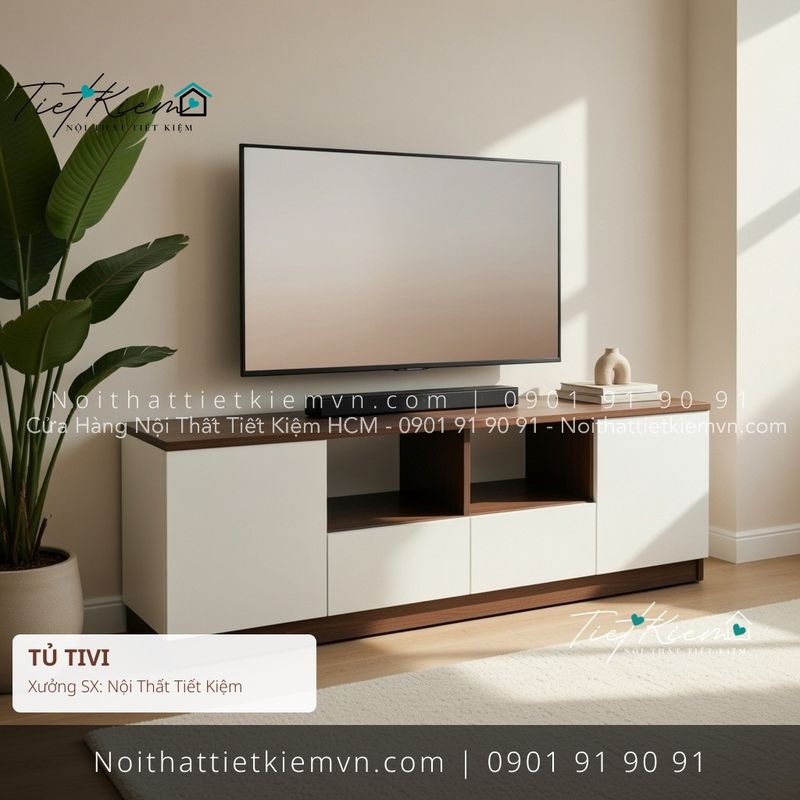top 79 tủ tv chung cư HCM giá rẻ - Kệ Tủ Tivi - Nội Thất Tiết Kiệm