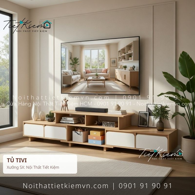 top 79 tủ tv chung cư HCM giá rẻ - Kệ Tủ Tivi - Nội Thất Tiết Kiệm