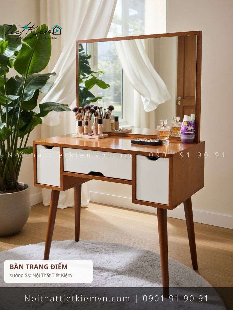 top 9 bàn trang điểm cao cấp quận 1 giá rẻ - Bàn Trang Điểm - Nội Thất Tiết Kiệm
