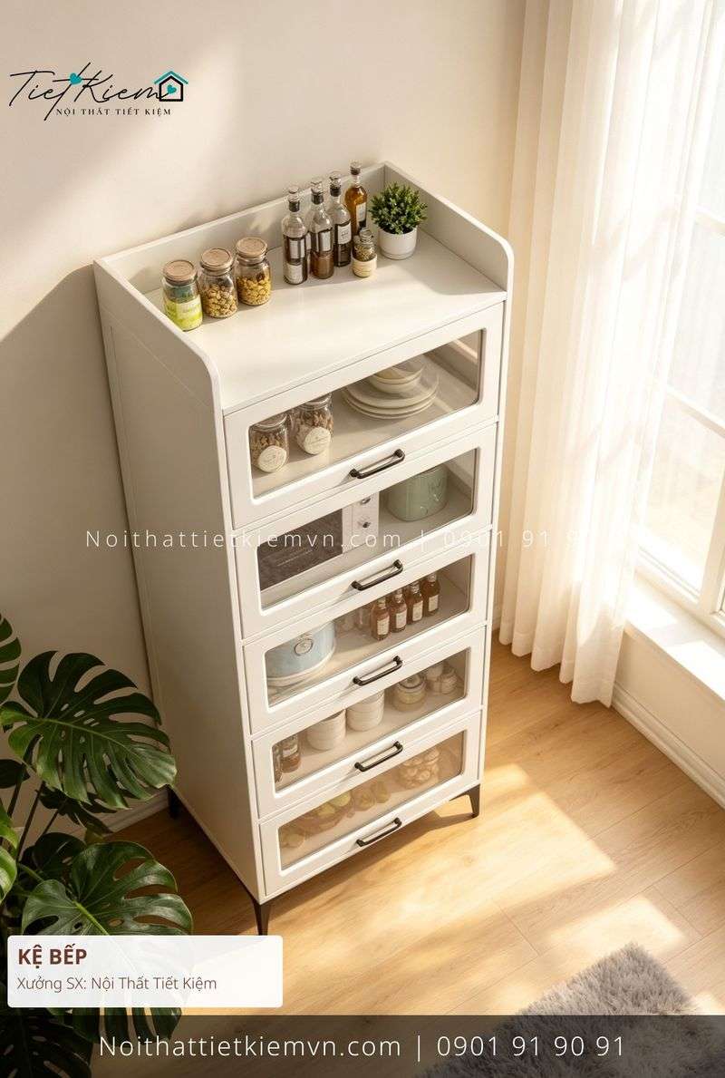 top 9 kệ bếp inox decor giá rẻ - Kệ Bếp - Nội Thất Tiết Kiệm