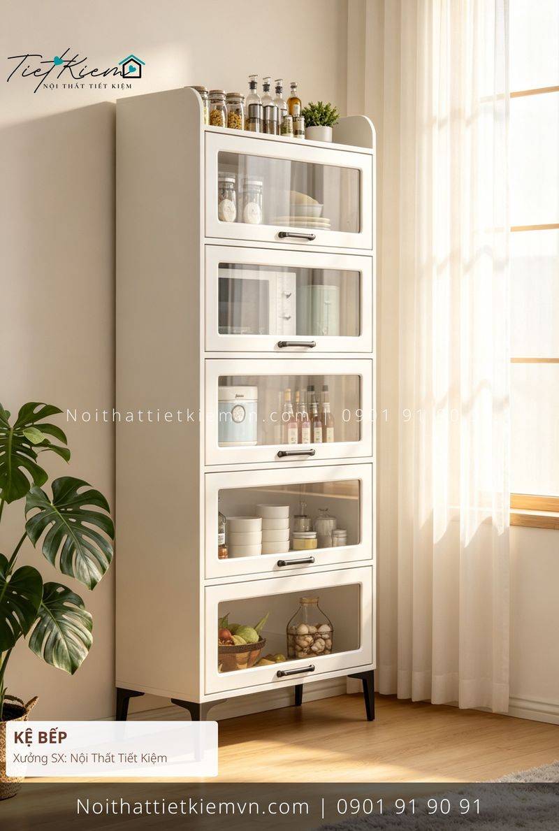 top 9 kệ bếp inox decor giá rẻ - Kệ Bếp - Nội Thất Tiết Kiệm