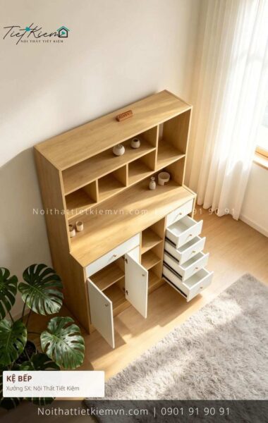 top 9 kệ bếp nhỏ gọn tối giản HCM giá rẻ 1 Kệ Bếp Nội Thất Tiết Kiệm HCM