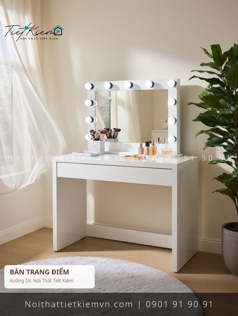 top 99 các mẫu bàn trang điểm đẹp xám đẽp giá rẻ - Bàn Trang Điểm - Nội Thất Tiết Kiệm