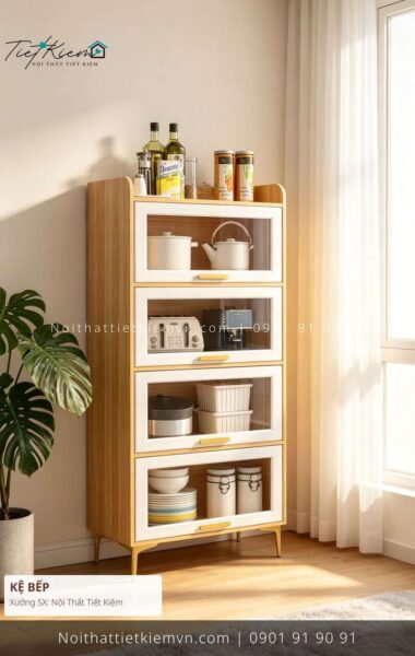 top 99 các mẫu kệ bếp nhỏ gọn spa giá rẻ 1 Kệ Bếp Nội Thất Tiết Kiệm HCM