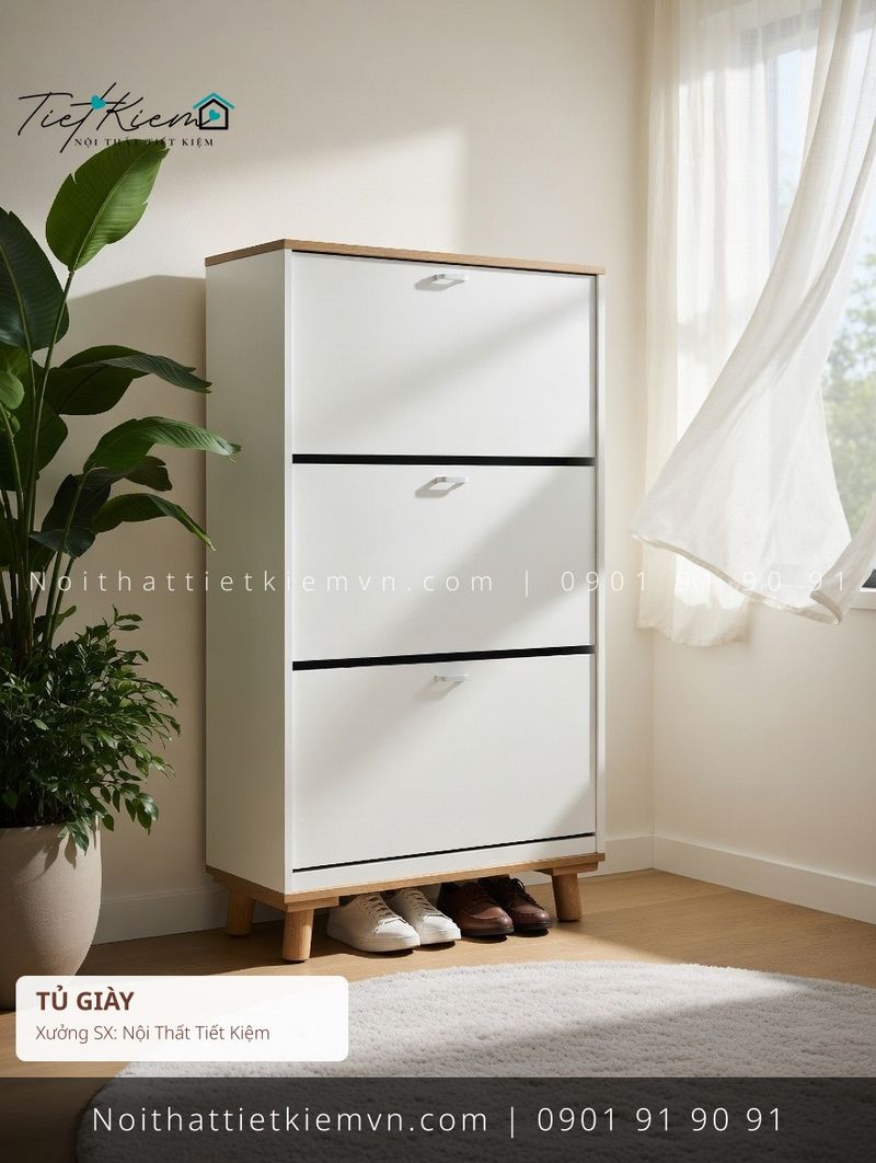 top 99 các mẫu tủ giầy cánh lùa nhà phố giá rẻ - Tủ Giày - Nội Thất Tiết Kiệm