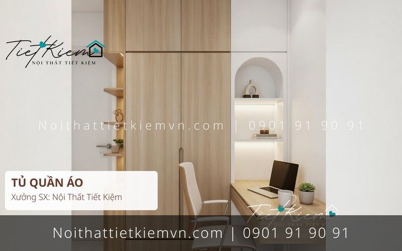 top 99 các mẫu tủ quần áo MDF giá rẻ cho nhà phố - Tủ Quần Áo - Nội Thất Tiết Kiệm