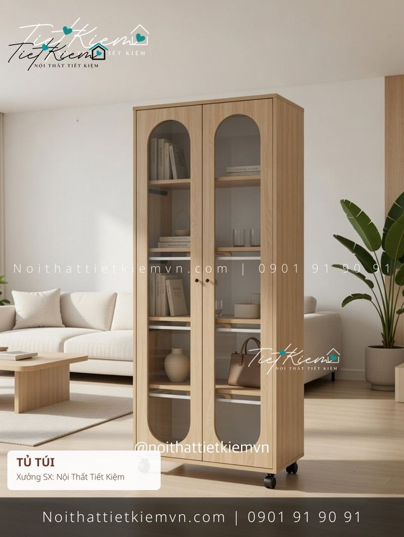 Tủ Túi đẹp giá rẻ tại Nội Thất Tiết Kiệm HCM top 99 các mẫu tủ túi xách màu sồi cho nhà phố giá rẻ - Tủ Túi - Nội Thất Tiết Kiệm