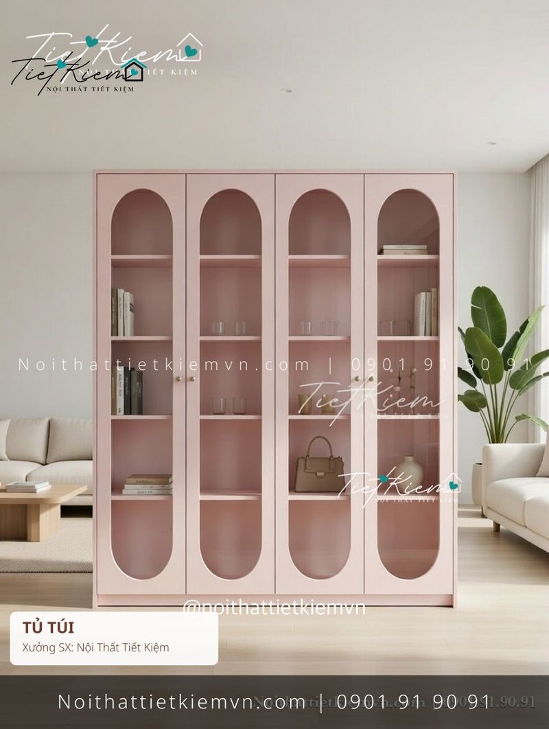 Tủ Túi đẹp giá rẻ tại Nội Thất Tiết Kiệm HCM top 99 các mẫu tủ túi xách màu sồi cho nhà phố giá rẻ - Tủ Túi - Nội Thất Tiết Kiệm