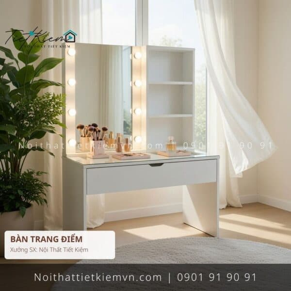 top bàn trang điểm cửa mở đẽp Sài Gòn giá rẻ 1 Bàn Trang Điểm Nội Thất Tiết Kiệm HCM