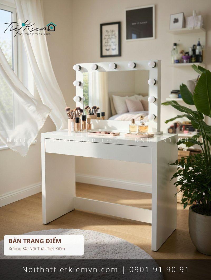 Bàn Trang Điểm đẹp giá rẻ tại Nội Thất Tiết Kiệm HCM top bàn trang điểm cửa mở đẽp Sài Gòn giá rẻ - Bàn Trang Điểm - Nội Thất Tiết Kiệm