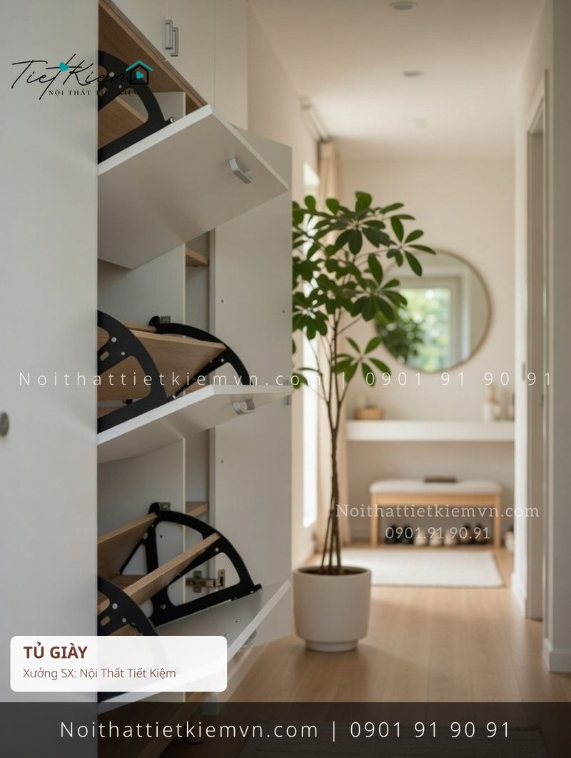 Tủ Giày đẹp giá rẻ tại Nội Thất Tiết Kiệm HCM top tủ giầy dép Thủ Đức giá rẻ - Tủ Giày - Nội Thất Tiết Kiệm