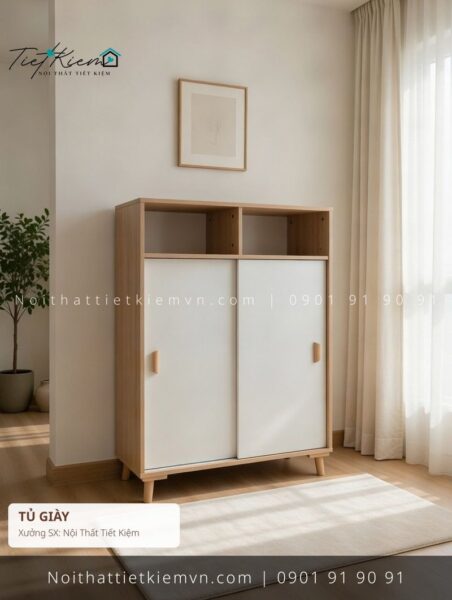 top tủ giầy giá rẻ cho showroom 1 Tủ Giày Nội Thất Tiết Kiệm HCM