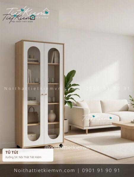 top tủ túi hiển thị căn hộ nhỏ gọn giá rẻ 1 Tủ Túi Nội Thất Tiết Kiệm HCM