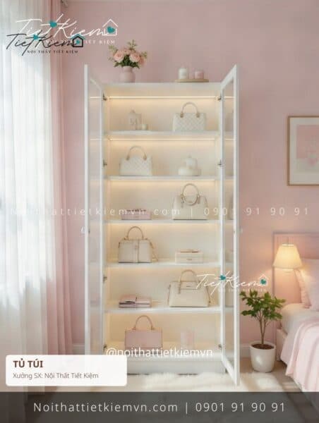 tủ đựng túi tiết kiệm không gian 1 Tủ Túi Nội Thất Tiết Kiệm HCM