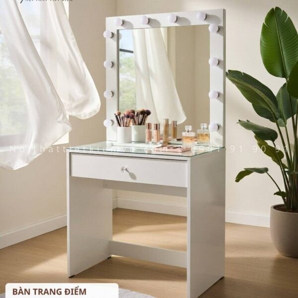 bàn trang điểm đèn led chuyên nghiệp | bàn trang điểm đèn led