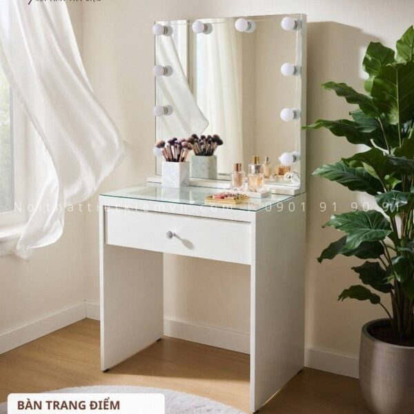 bàn trang điểm đèn led chuyên nghiệp | bàn trang điểm đèn led