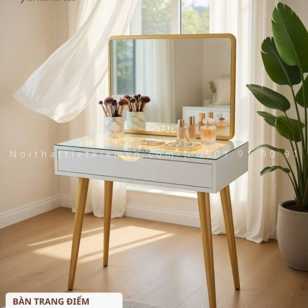 bàn trang điểm đơn giản gia đình