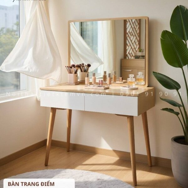 bàn trang điểm đơn giản gia đình