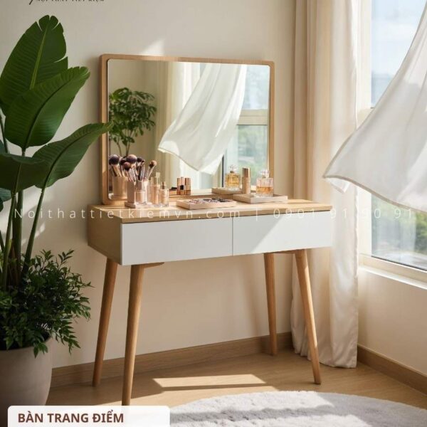 bàn trang điểm đơn giản gia đình