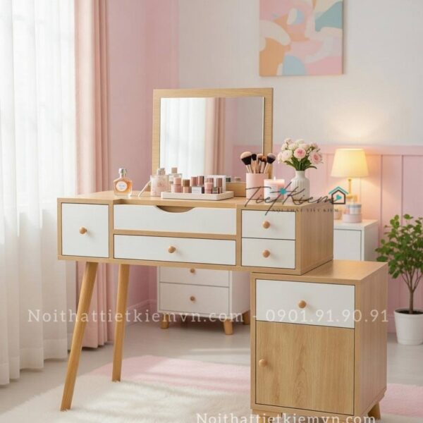 bàn trang điểm giấu gương