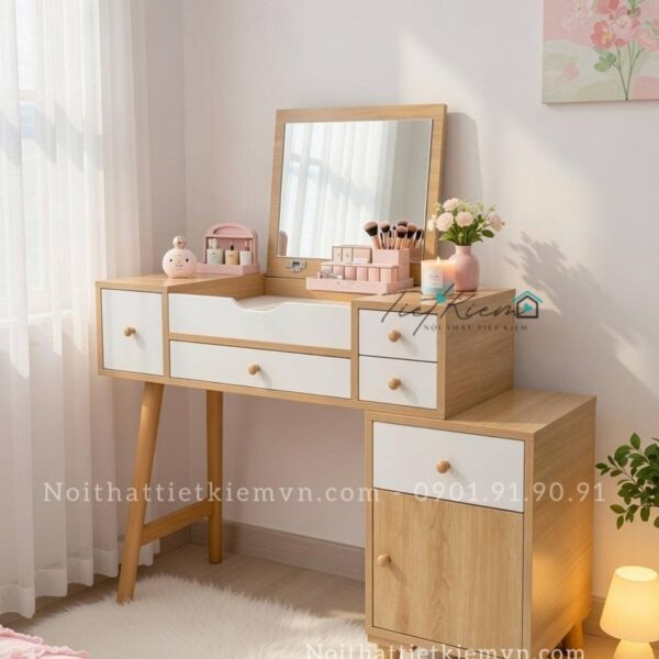 bàn trang điểm giấu gương