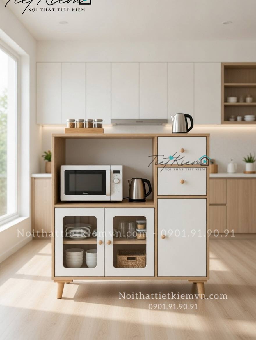 Kệ nhà bếp đa năng ngang 90cm 1 kệ nhà bếp đa năng