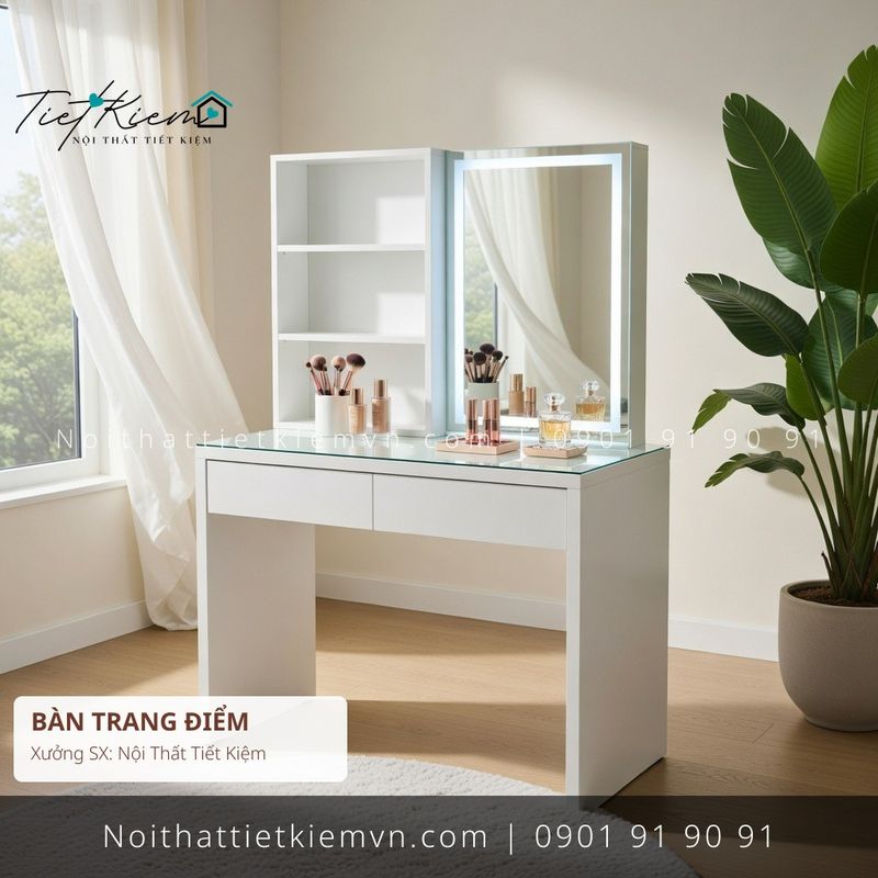 19+ bàn trang điểm Bình Tân giá rẻ - Bàn Trang Điểm - Nội Thất Tiết Kiệm