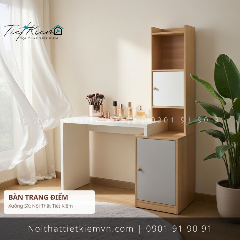 19+ bàn trang điểm đa năng đẽp cho gia đình giá rẻ - Bàn Trang Điểm - Nội Thất Tiết Kiệm