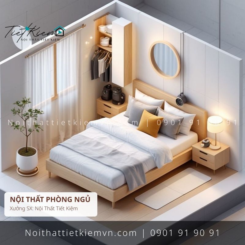 19 mẫu giường 1m2 MDF Bình Thạnh giá rẻ - Giường Ngủ - Nội Thất Tiết Kiệm