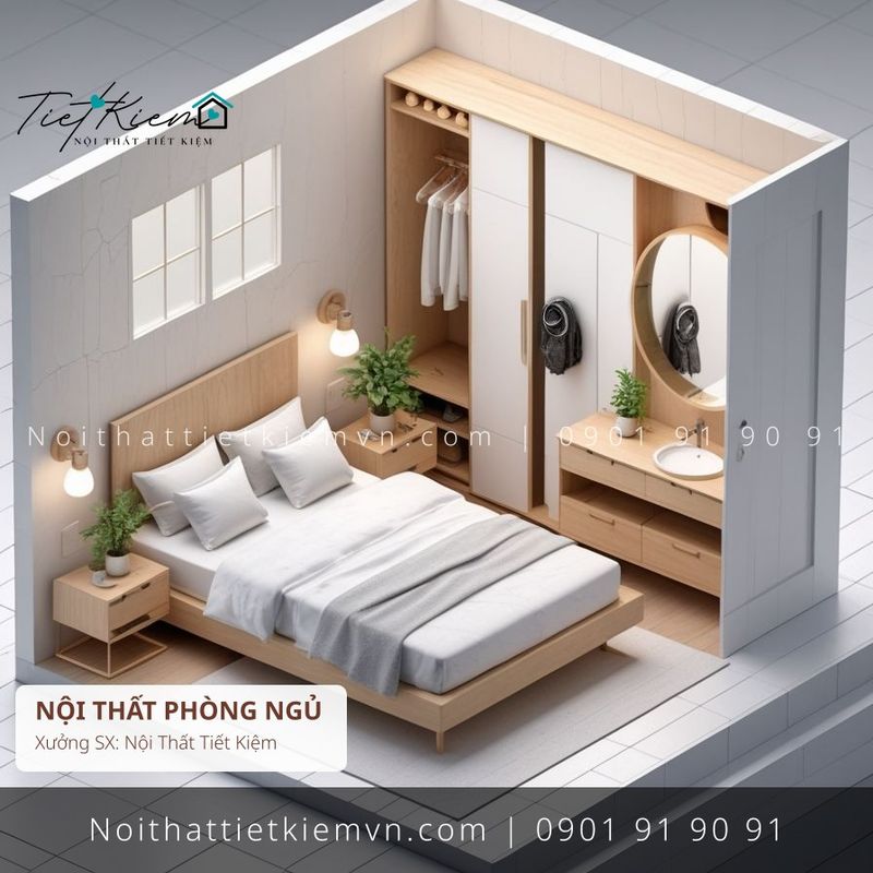 3+ giường đôi siêu hot giá rẻ - Giường Ngủ - Nội Thất Tiết Kiệm