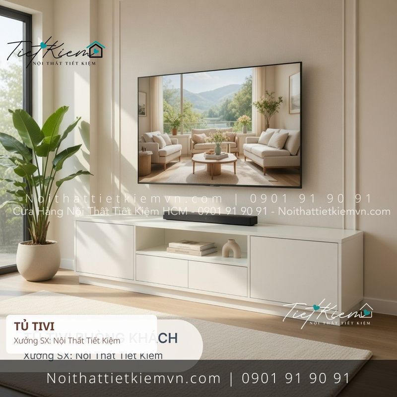 Kệ Tủ Tivi đẹp giá rẻ tại Nội Thất Tiết Kiệm HCM 39+ mẫu tủ tivi treo tường spa đẹp giá rẻ - Kệ Tủ Tivi - Nội Thất Tiết Kiệm