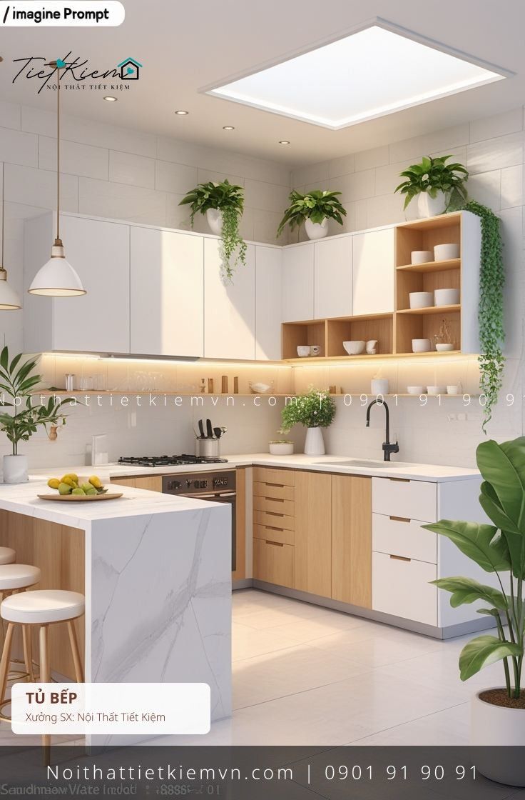 52+ mẫu tủ bếp hiện đại gỗ quận 7 giá rẻ - Tủ Bếp - Nội Thất Tiết Kiệm