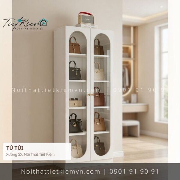 52+ mẫu tủ đựng túi showroom hiện đại giá rẻ 1 Tủ Túi Nội Thất Tiết Kiệm HCM