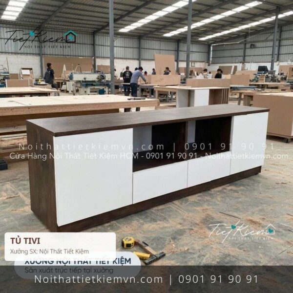 52+ tủ tivi phòng khách MDF căn hộ giá rẻ 1 Kệ Tủ Tivi Nội Thất Tiết Kiệm HCM