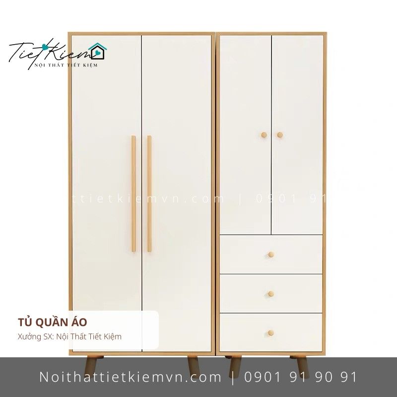 79 mẫu tủ quần áo thông minh Gò Vấp đẽp giá rẻ - Tủ Quần Áo - Nội Thất Tiết Kiệm