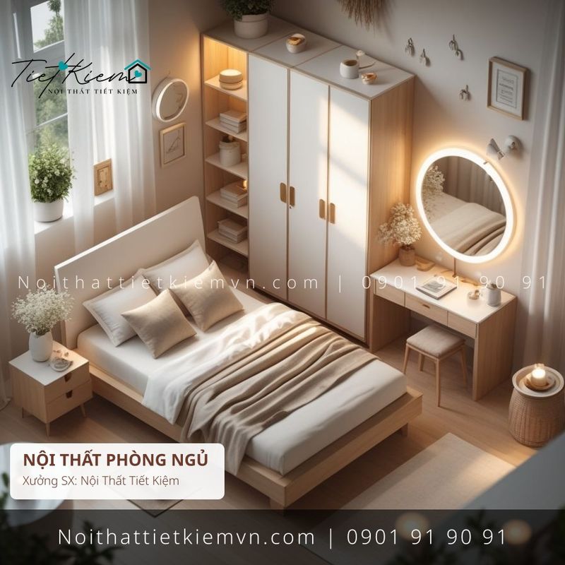 9 mẫu giường sang trọng hiện đại HCM giá rẻ - Giường Ngủ - Nội Thất Tiết Kiệm