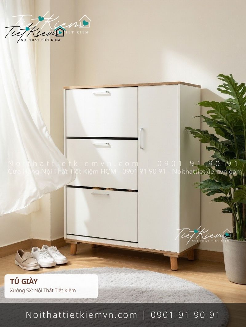 9+ tủ giầy thông minh cánh lật đẽp giá rẻ - Tủ Giày - Nội Thất Tiết Kiệm