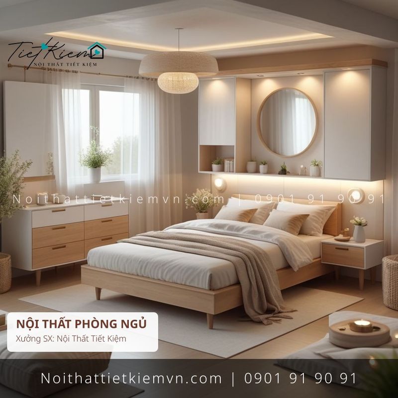 99 mẫu giường hiện đại bền đẹp giá rẻ - Giường Ngủ - Nội Thất Tiết Kiệm