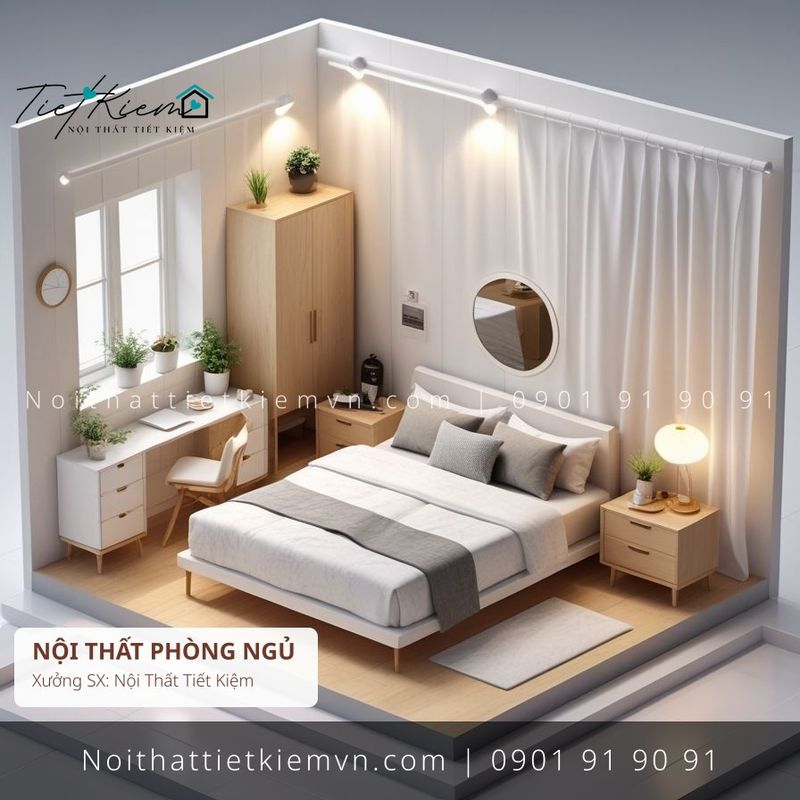 99 mẫu giường hiện đại bền đẹp giá rẻ - Giường Ngủ - Nội Thất Tiết Kiệm