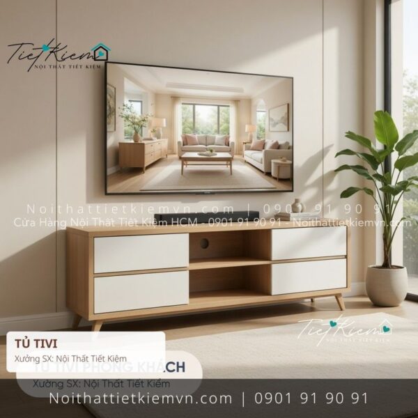 99+ tủ tivi mini sang trọng cho showroom giá rẻ 1 Kệ Tủ Tivi Nội Thất Tiết Kiệm HCM