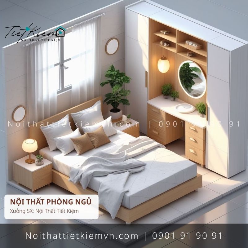 Giường Ngủ đẹp giá rẻ tại Nội Thất Tiết Kiệm HCM các mẫu giường đẹp căn hộ hiện đại giá rẻ - Giường Ngủ - Nội Thất Tiết Kiệm